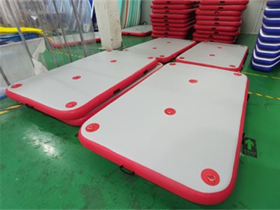Red DWF Material Jekski Inflatable Floating Dock